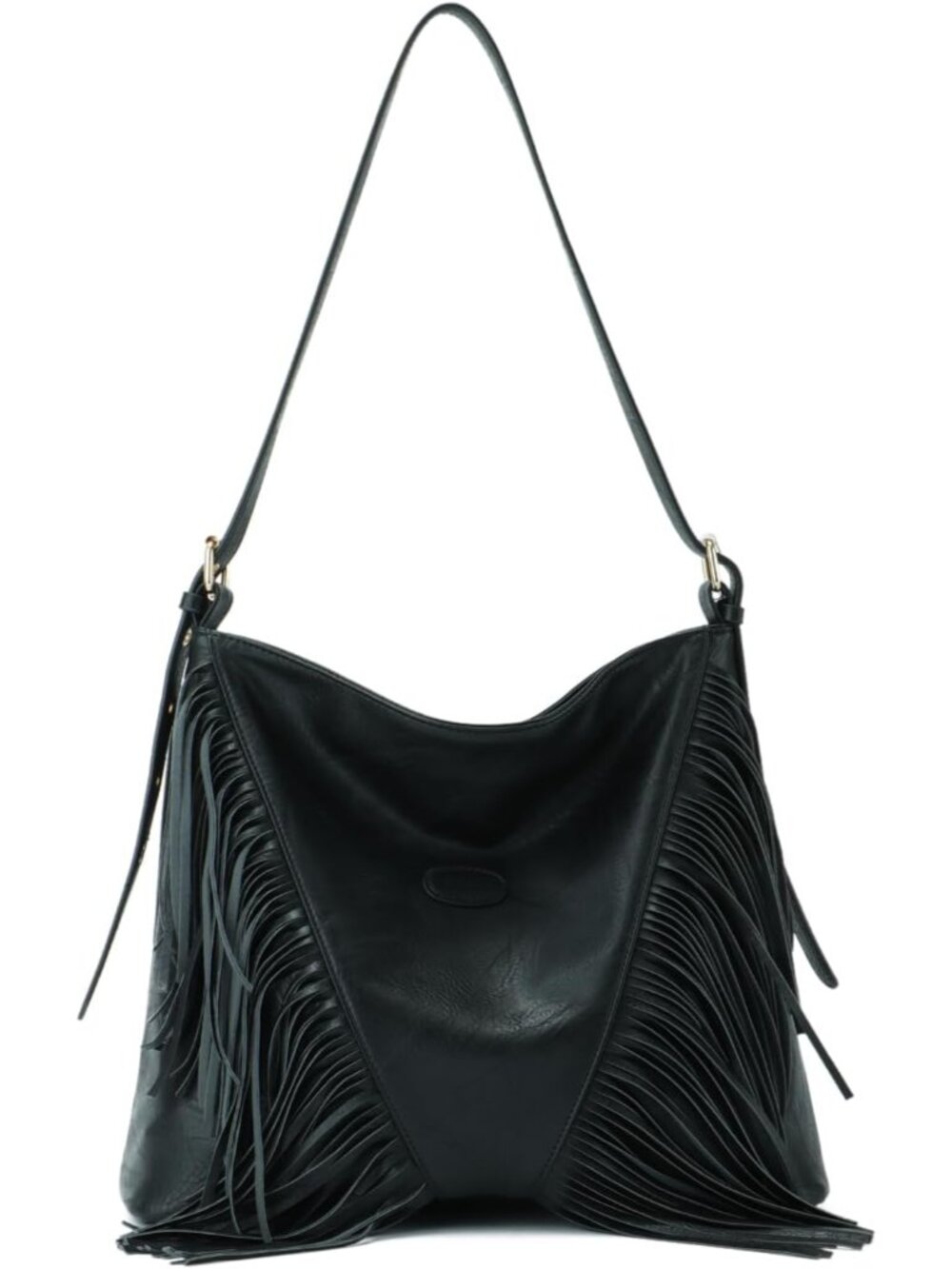 Vintage Fringe Shoulder Bags For Women Tassle Hobo Bags Large Crossbody Fringe P